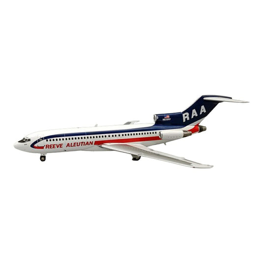 リーブ・アリューシャン航空 Reeve Aleutian Airways ボーイング 727-22C N831RV / Inflight 200 1/200 飛行機模型 旅客機