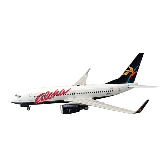 アロハ航空 Aloha Airlines ボーイング 737-73A N739AL / Inflight 200 1/200 飛行機模型 旅客機