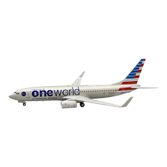 アメリカン航空 American Airlines ボーイング 737-823 N837NN ワンワールド特別塗装 / Inflight 200 1/200 飛行機模型 旅客機