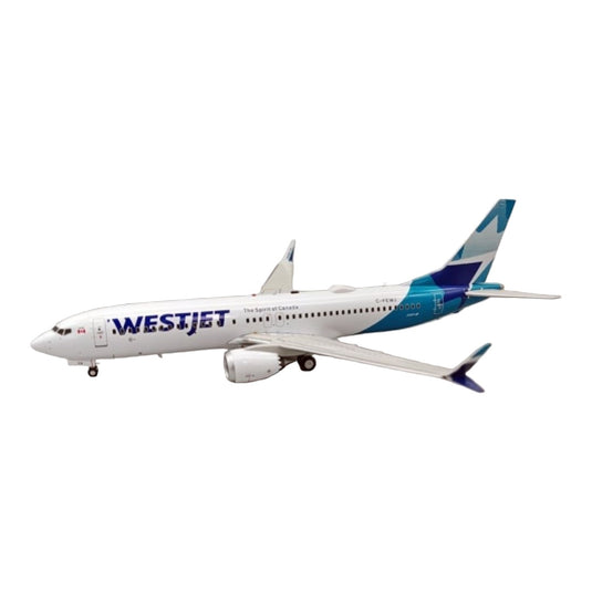 ウエストジェット WestJet ボーイング 737-8 MAX C-FEWJ / Inflight 200 1/200 飛行機模型 旅客機
