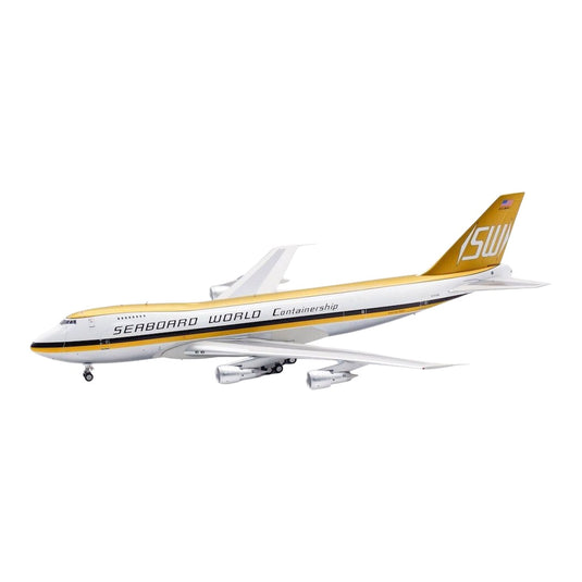 シーボード・ワールド航空 Seaboard World Airlines ボーイング 747-245F N701SW / Inflight 200 1/200 飛行機模型 旅客機