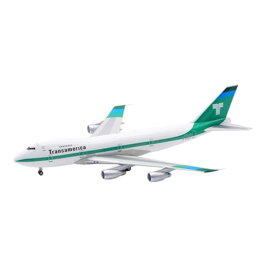 トランスアメリカ航空 Transamerica Airlines ボーイング 747-200 N742TV / Inflight 200 1/200 飛行機模型 旅客機