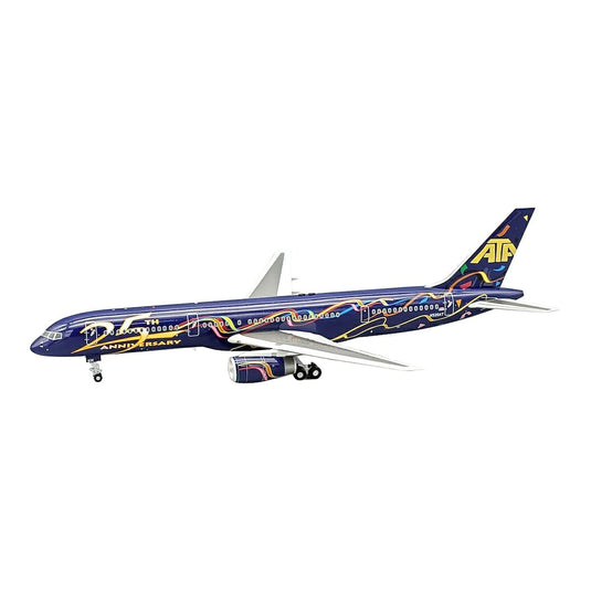 ATA アメリカン・トランス・エア ATA American Trans Air ボーイング 757-23N 25周年記念塗装 N520AT / Inflight 200 1/200 飛行機模型 旅客機