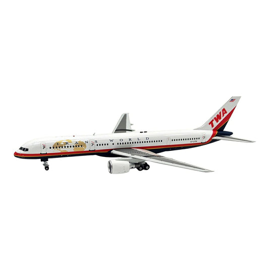 トランス・ワールド航空 TWA - Trans World Airlines ボーイング 757-2Q8 / Inflight 200 1/200 飛行機模型 旅客機