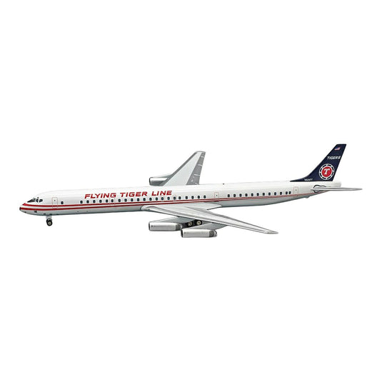 フライング・タイガー・ライン Flying Tiger Line ダグラス DC-8-63 N624FT / Inflight 200 1/200 飛行機模型 貨物機