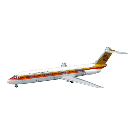 コンチネンタル航空 Continental Airlines マクドネル・ダグラス DC-9-32 / Inflight 200 1/200 飛行機模型 旅客機