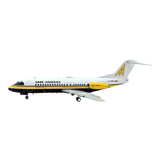 エアーアングリア Air Anglia フォッカー F28-4000 フェローシップ Fokker F-28-4000 Fellowship / Inflight 200 1/200 飛行機模型 旅客機