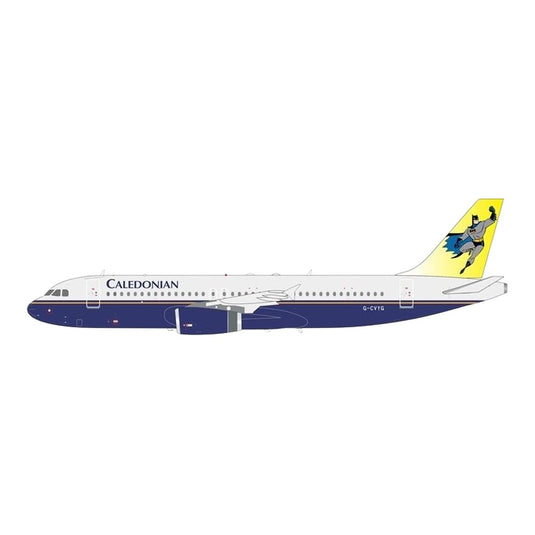 カレドニアン・エアウェイズ Caledonian Airways エアバス A320-231 G-CVYG バットマン特別塗装 / Inflight 200 1/200 飛行機模型 旅客機