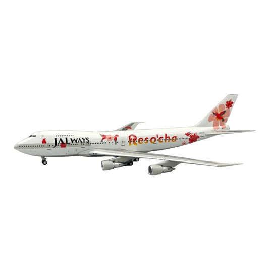 JALウェイズ Jalways ボーイング 747-246B JA8149 リゾッチャ Reso'cha 特別塗装 / Inflight 200 1/200 飛行機模型 旅客機