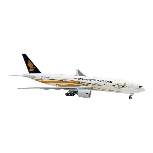 シンガポール航空 Singapore Airlines ボーイング 777-212/ER 9V-SQA 50周年記念特別塗装 / Inflight 200 1/200 飛行機模型 旅客機