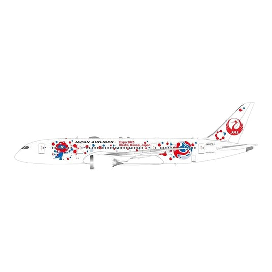 JAL日本航空 Japan Airlines ボーイング 787-8 ドリームライナー JA823J 大阪・関西万博特別塗装 Expo 2025 / Inflight 200 1/200 飛行機模型 旅客機