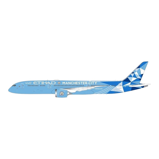 エティハド航空 Etihad Airways ボーイング 787-9 ドリームライナー A6-BND 「マンチェスター・シティ」特別塗装 / Inflight 200 1/200 飛行機模型 旅客機