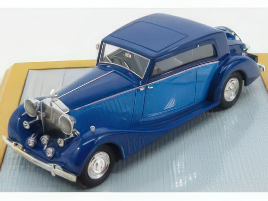 ROLLS ROYCE - PHANTOM III sn3CP144 COUPE VESTERS & NEIRINCK 1937 - 2 TONE BLUE/ILARIO 1/43ミニカー 180台限定