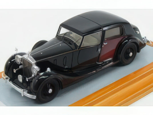 ROLLS ROYCE - PIII 3CP192 SEDANCA DE VILLE PARK WARD 1937 - BLACK BORDEAUX/ILARIO 1/43ミニカー 135台限定