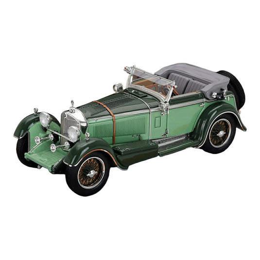 Mercedes Benzメルセデスベンツ 720SS sn35340 Karosserie Papler スポーツカブリオレ オープン 1932 ツートングリーン 限定版 / ILARIO 1/43 ミニカー