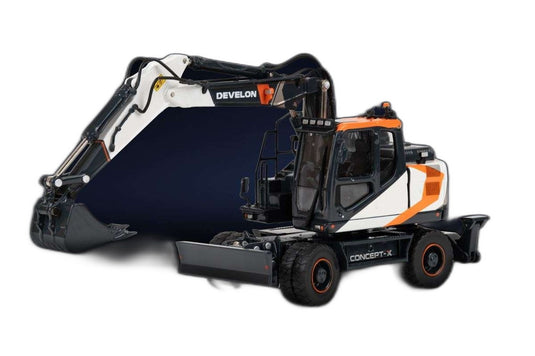 Develon DX165WR Concept X ホイール式掘削機/ IMC 1/50  建設機械模型 ミニカー