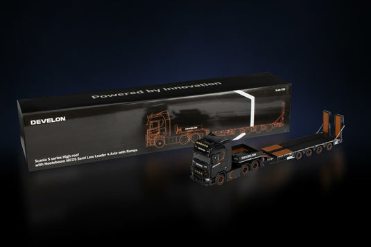 【予約】12月以降発売予定 DEVELON SCANIA Sシリーズ MCOS 4軸 トラクタ / IMC 1/50 建設機械模型 工事車両