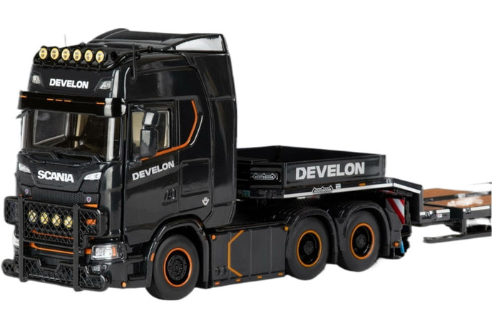 【予約】12月以降発売予定 DEVELON SCANIA Sシリーズ MCOS 4軸 トラクタ / IMC 1/50 建設機械模型 工事車両