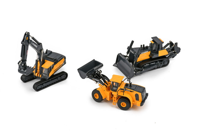 【予約】12月以降発売予定 HYUNDAI コンストラクションセット 1/87 / IMC 1/87 建設機械模型 工事車両