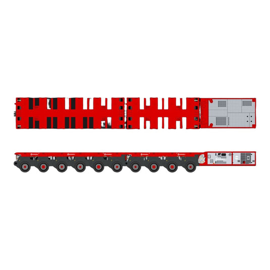 Scheuerle SPMT 6+4軸 PPU トレーラー / IMC 1/50 ミニカー トラック模型
