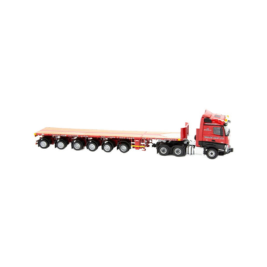 Models Crane Hire Mercedes Benz Arocs トラック / IMC 1/50 建設機械模型 工事車両