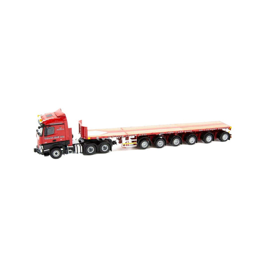 Models Crane Hire Mercedes Benz Arocs トラック / IMC 1/50 建設機械模型 工事車両