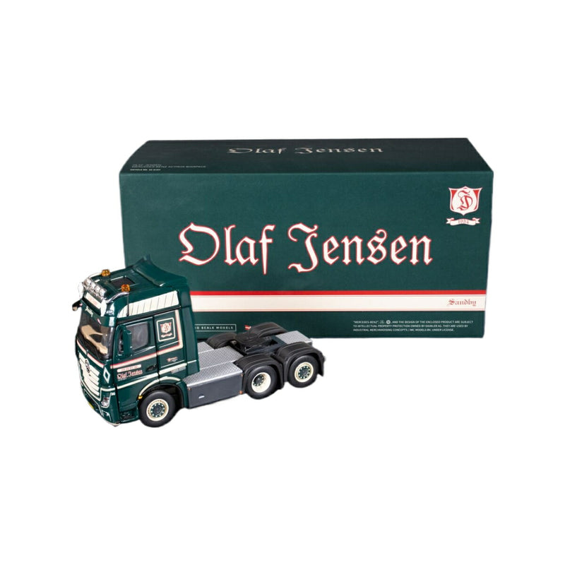 ギャラリービューアに画像をロードする, Olaf Jensen Mercedes Benz Actros Bigspace トラック / IMC 1/50 建設機械模型 工事車両
