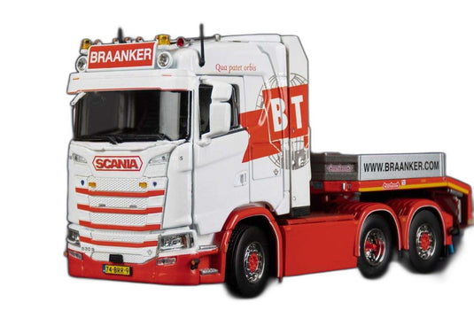 Braanker Scania S シリーズ 6x2 KNT MCOS ランプ付き/ IMC 1/50  建設機械模型 ミニカー