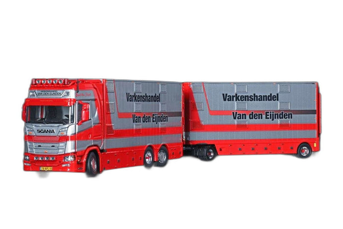 Van den Eijnden Scania S ハイルーフ ライブ/ IMC 1/50  建設機械模型 ミニカー