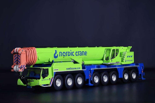 Nordic Crane Liebherr LTM1450-8.1 mobile craneモバイルクレーン /IMC 1/87建設機械模型