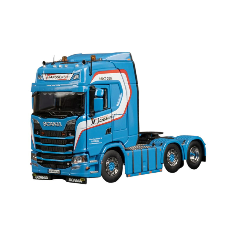 ギャラリービューアに画像をロードする, Transport M. Janssens Scania S Serie HD 6x2 トラック / IMC 1/50 建設機械模型 工事車両
