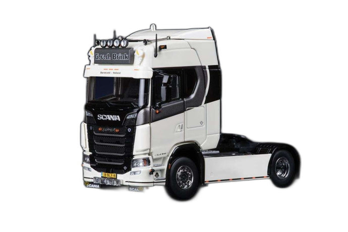G.V.D.Brink Scania S ハイルーフ 4x2 32 0226/ IMC 1/50  建設機械模型 ミニカー