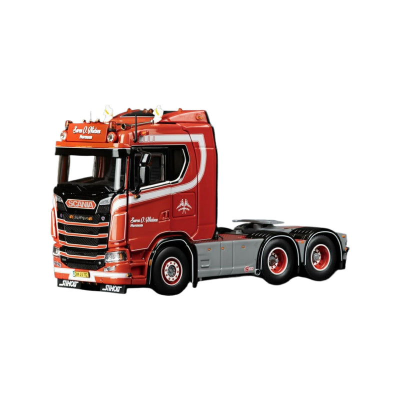 ギャラリービューアに画像をロードする, 【予約】Soren O. Nielsen Scania S-Serie 6x4 トラック / IMC 1/50 建設機械模型 工事車両
