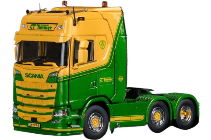 CT Timmer Scania S Serie ハイルーフ トラック / IMC 1/50 建設機械模型 工事車両