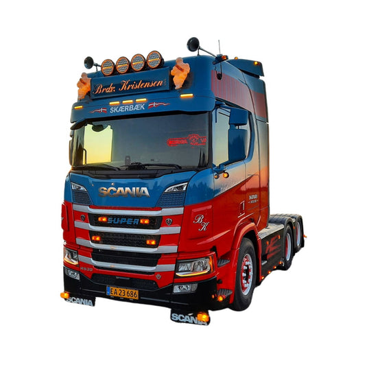 【予約】12月以降発売予定 BRDR. KRISTENSEN SCANIA Rシリーズ ハイルーフ トラクタ / IMC 1/50 建設機械模型 工事車両