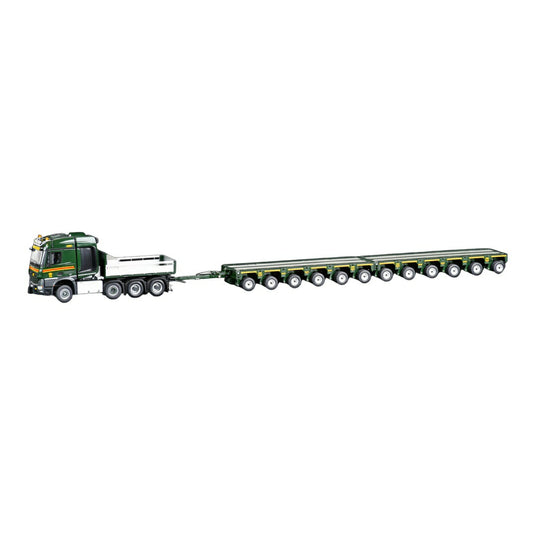 【予約】2026年発売予定 Mercedes-Benzメルセデスベンツ Arocs 8x4+ 2x6 Module Emil Egger AG / IMC Models 1/50 建設機械 模型