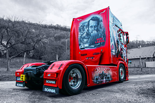 【予約】2026年発売予定 Scaniaスカニア S Serie Cool Transport Niki Lauda / IMC Models 1/50 建設機械 模型