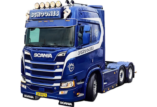 【予約】12月以降発売予定 SCANIA Rシリーズ 6x2 SCHOONES B.V. トラクタ / IMC 1/50 建設機械模型 工事車両