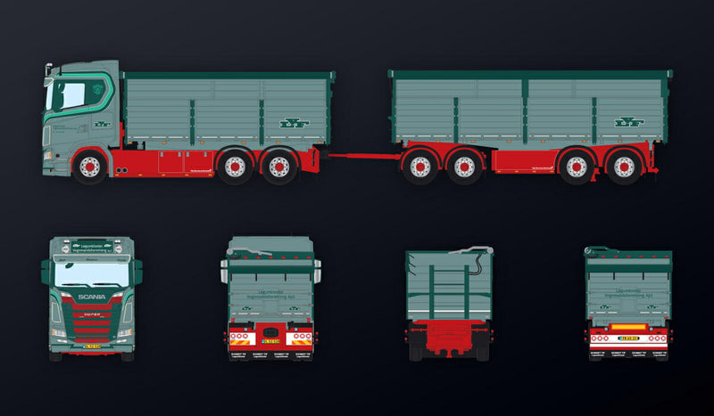 ギャラリービューアに画像をロードする, 【予約】2026年発売予定 Scaniaスカニア S Bulk コンビネーション Logum Kloster / IMC Models 1/50 建設機械 模型
