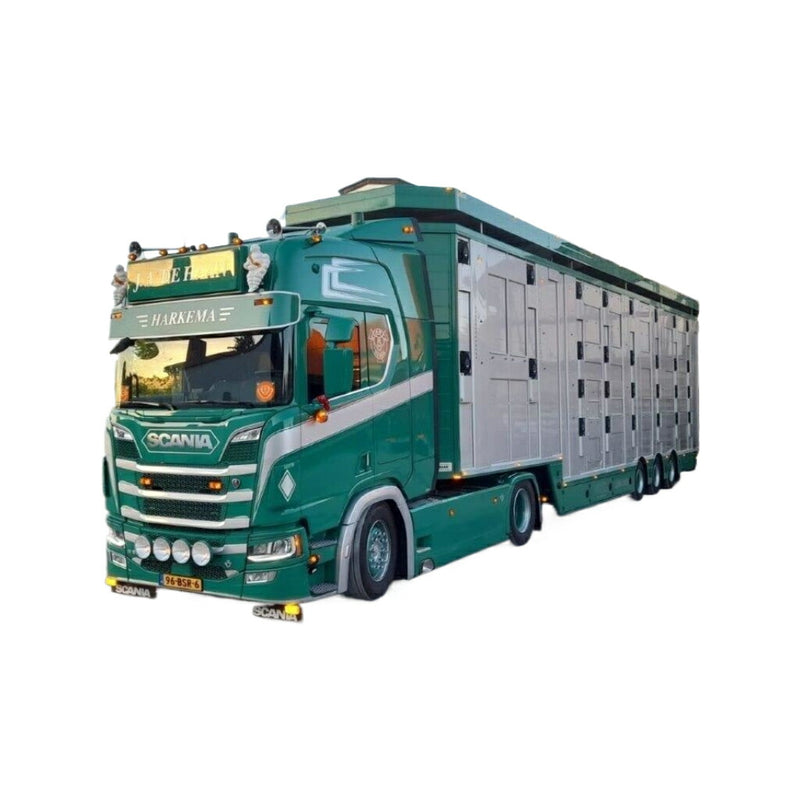 ギャラリービューアに画像をロードする, J.A. de Haan Scania R 580 V8 4x2 livestock トラック / IMC 1/50 建設機械模型 工事車両
