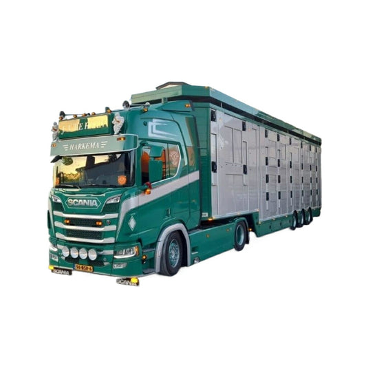 J.A. de Haan Scania R 580 V8 4x2 livestock トラック / IMC 1/50 建設機械模型 工事車両