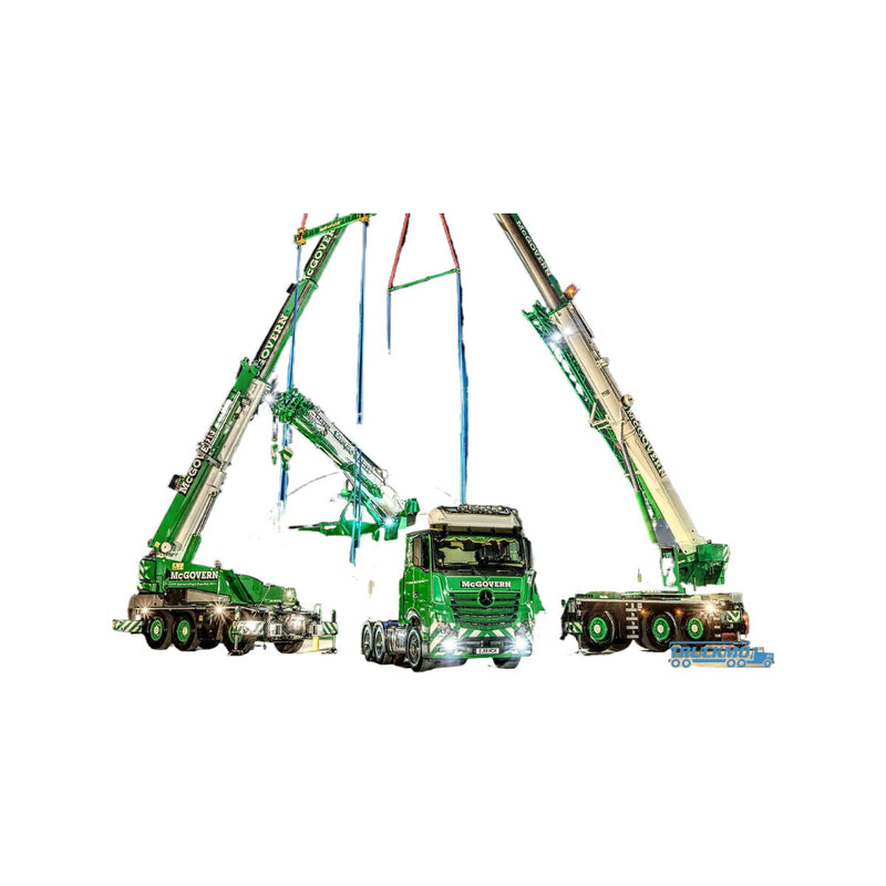 ギャラリービューアに画像をロードする, Models McGovern Mercedes Benz Actros トラック / IMC 1/50 建設機械模型 工事車両
