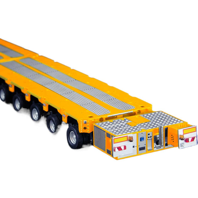 【予約】2025年発売予定 YELLOW LINE K25 + ドローバー 2X6軸 トレーラー / IMC 1/50 建設機械模型 工事車両