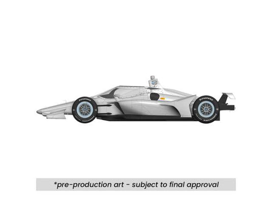 2025 インディカー ブランク ホワイト オートグラフ用 ミニカー Indycar / IXO 1/18 ミニカー
