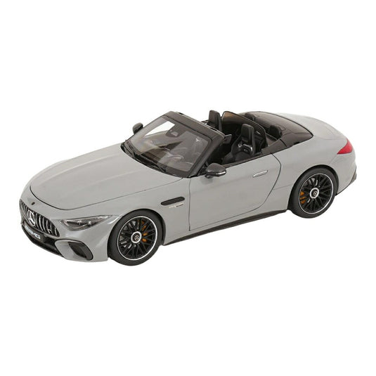 メルセデス・ベンツ SL63 AMG 4Matic+ 2021 グレー / I-Scale 1/18 ミニカー