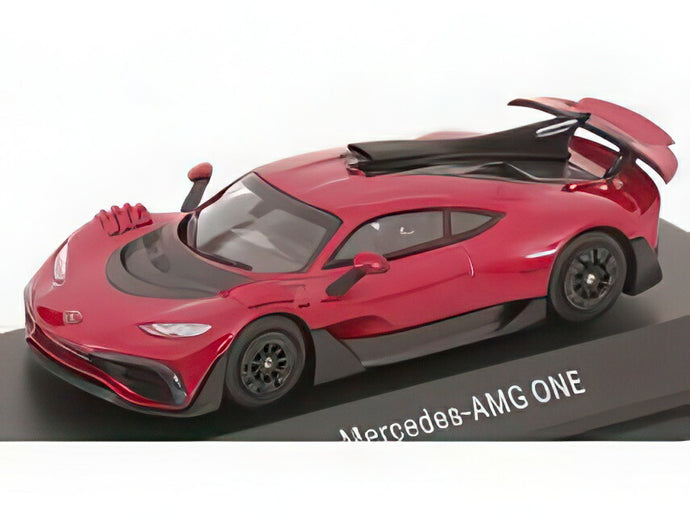 【予約】MERCEDES BENZ ONE AMG (C298) 2023 レッド ブラック/ I-Scale 1/43 ミニカー