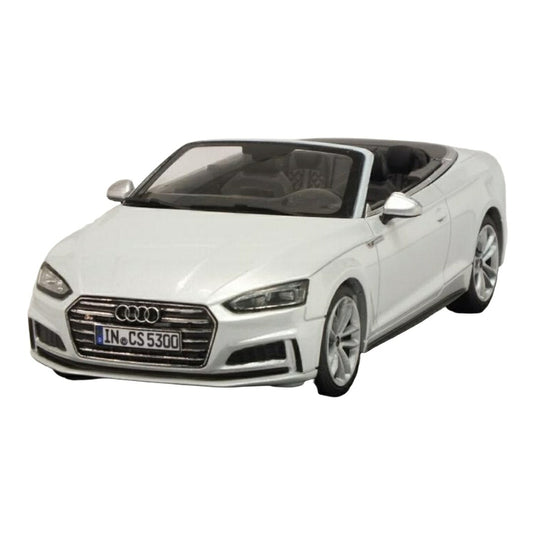 Audiアウディ S5 Cabrioletカブリオレ 2017 Audi Promo トファナホワイト / I-Scale 1/43 ミニカー