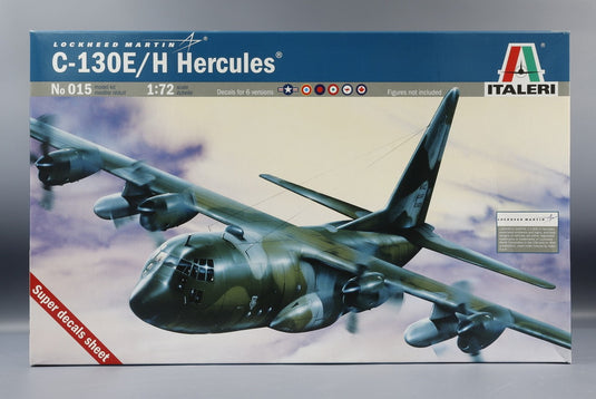 Lockheed Martin C-130E/H Hercules モデルキット / ITALERI 1/72 模型 プラスチックモデルキット