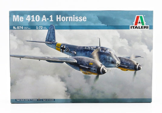 Messerschmittメッサーシュミット Me 410 A1 1943 Military Airplaneミリタリーエアプレーン / ITALERI 1/72 飛行機