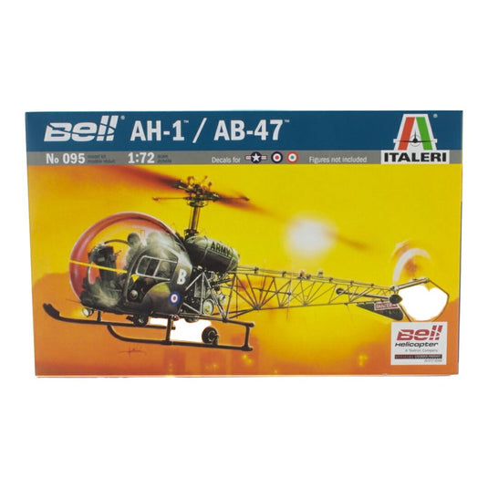 Bellベル AH-1 / AB-47 ヘリコプター モデルキット / ITALERI 1/72 ミニカー ミリタリー模型